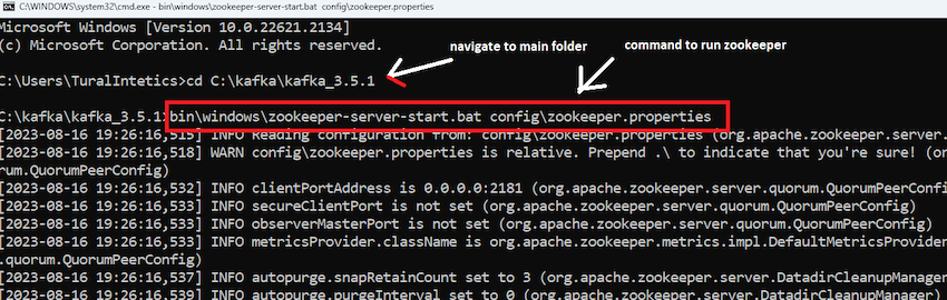 Installing KAFKA and Zookeeper
